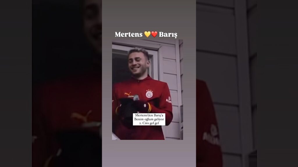 Mertens Barış’ı güldürüyor😅 #driesmertens #mertens #barışalperyılmaz #galatasaray #keşfetteyiz