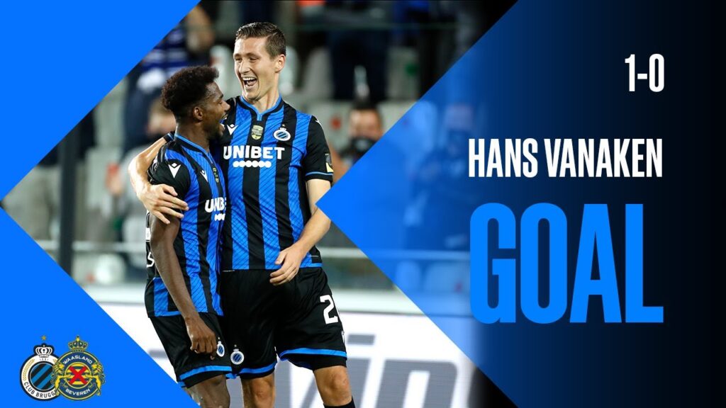 CLUB BRUGGE - WAASLAND - BEVEREN | 1-0 | GOAL VANAKEN | 2020-2021