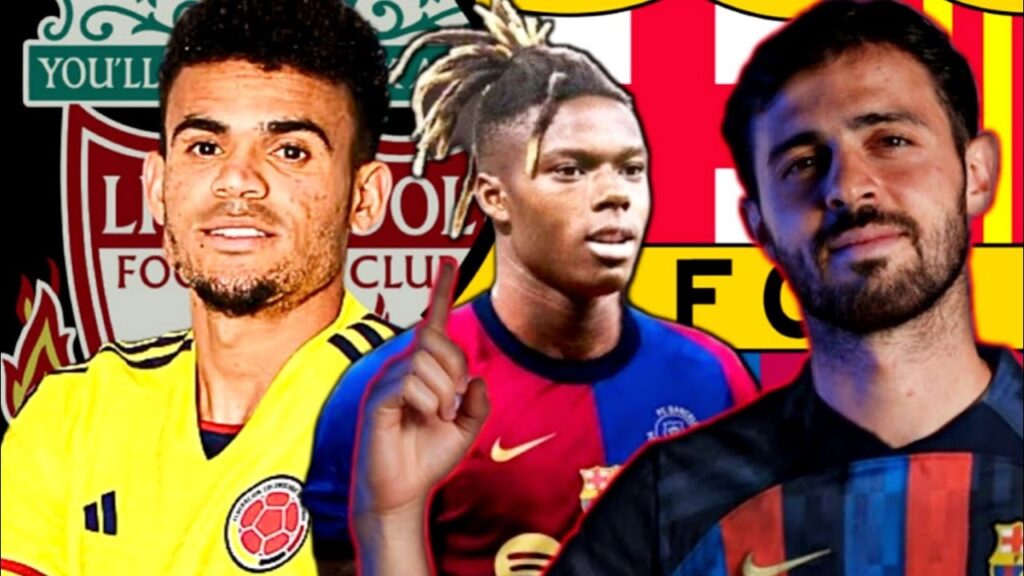 Luis Diaz ou Nico Williams ? Bernardo Silva dans le viseur du Barça.