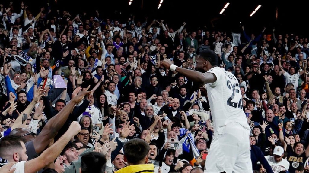 Antonio Rüdiger Winning Goal Real Madrid vs Real Sociedad Copa del Rey Semi Final 2025 at Bernabeu.