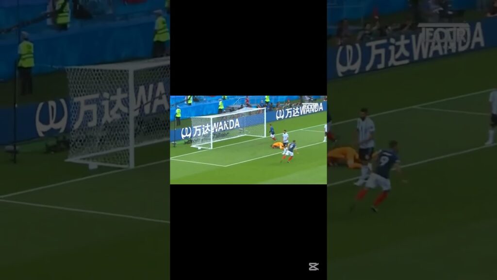 Benjamin Pavard goal VS argentina🥶🤩 #shorts #football