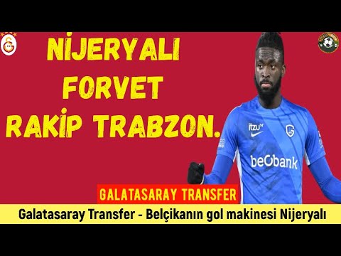 Galatasaray Transfer ⚽️ Arokodare Galatasaray #arokodare #galatasaray #toluarokodare #genk #osimhen