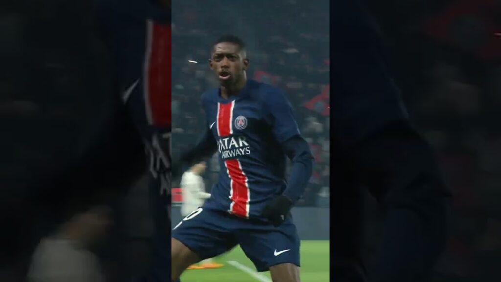 Ousmane Dembélé is a top player 💫 #psg #ligue1mcdonalds #football
