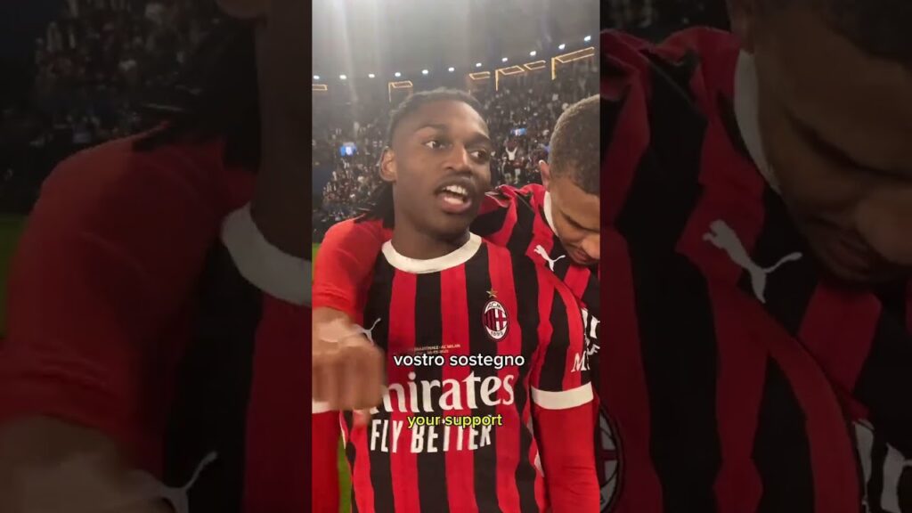 Leao has something to tell you