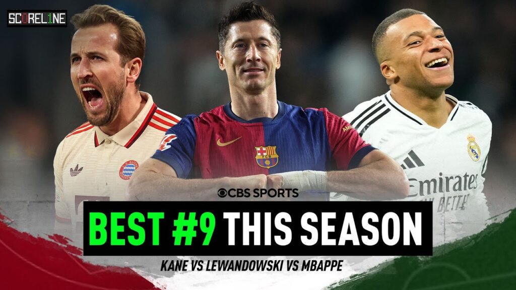 Harry Kane vs. Robert Lewandowski vs. Kylian Mbappé | BEST #9 in Europe? | Scoreline