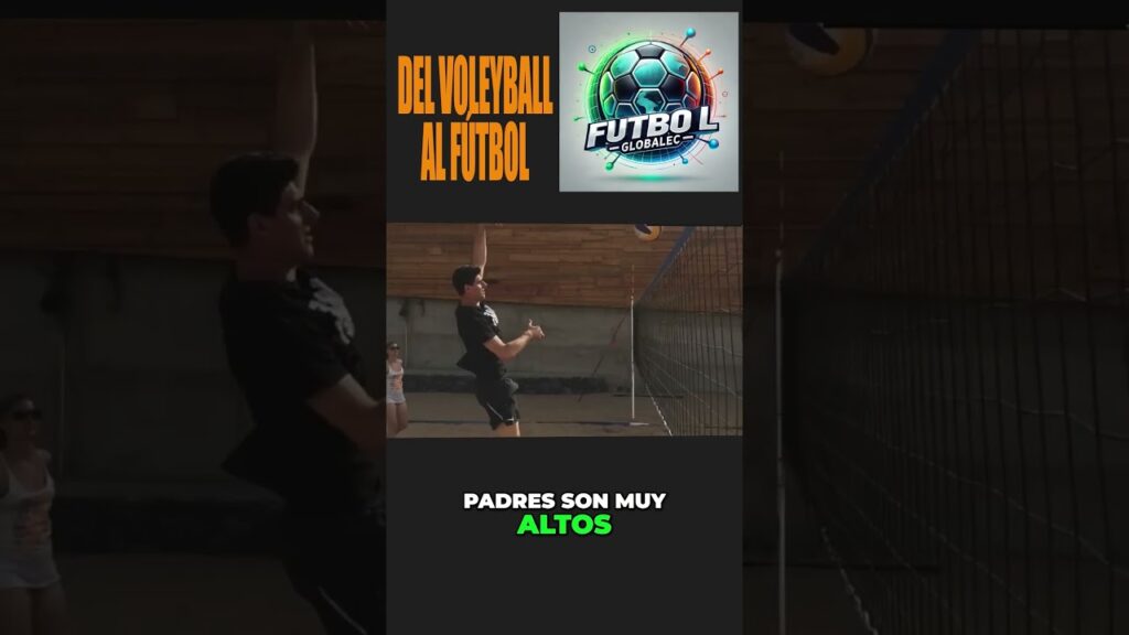 THIBAUT COURTOIS: DEL VOLLEYBALL AL FUTBOL#courtois #cracksfutbol #futbol