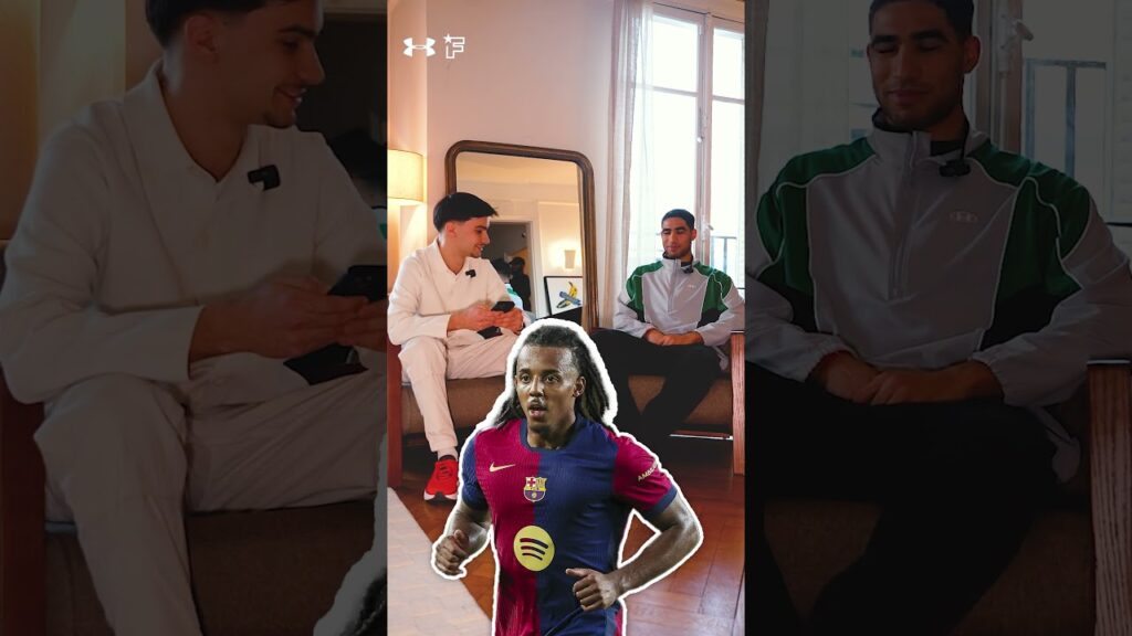 Pour Achraf Hakimi, Dani Alves est plus fort que lui ! 🔥⚡️ @underarmour