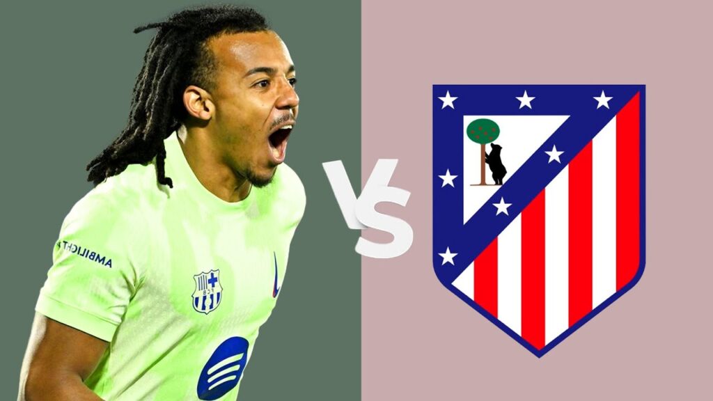 Jules Koundé vs Atletico Madrid | All defense and passes! | Copa del Rey 3/4/2025