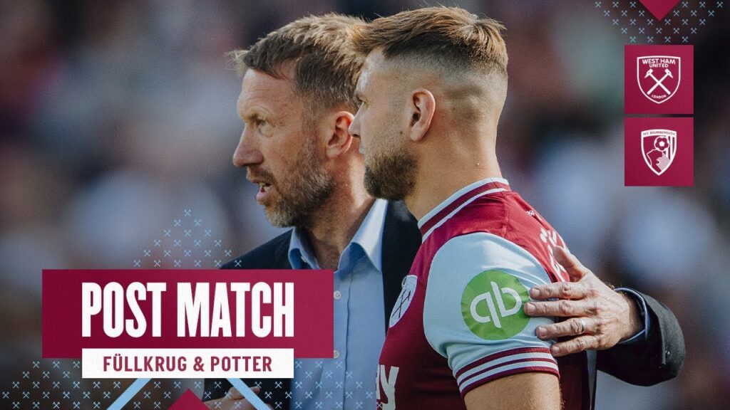 "We Need To Have This Intensity All Game" | Post Match Reactions | West Ham v Bournemouth