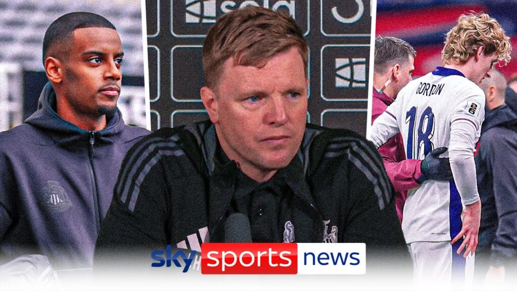 Eddie Howe provides Isak, Trippier & Gordon fitness update ahead of Leicester City