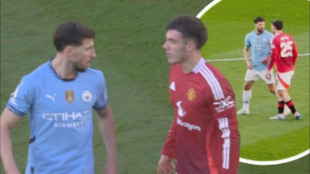 Ugarte Vs Ruben Dias 🔥 Manchester Derby 🔥