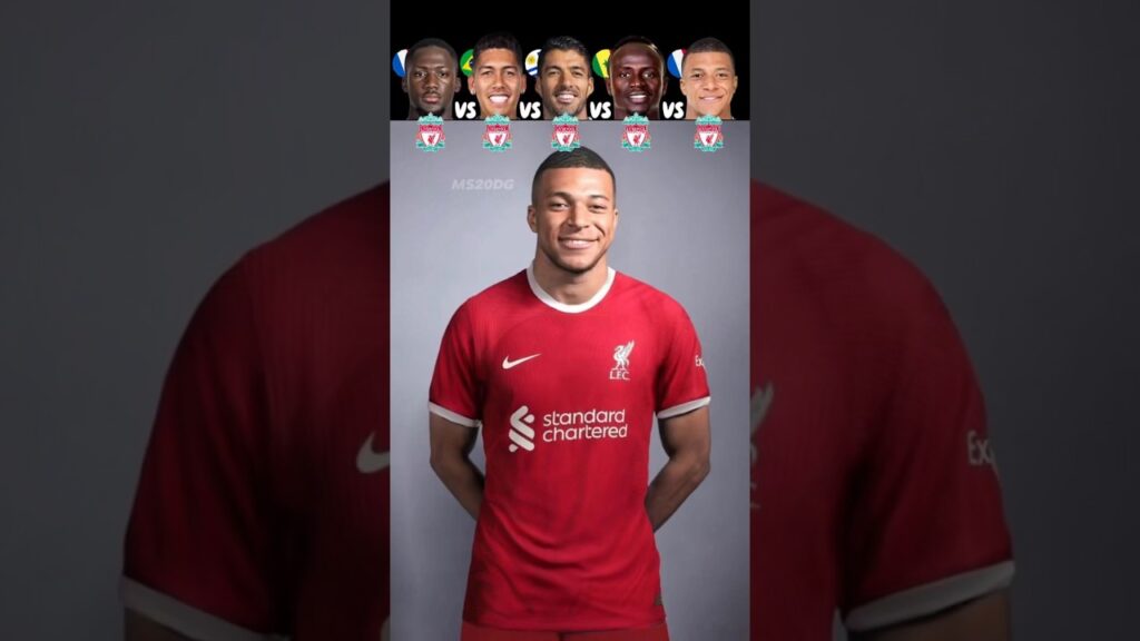I.Konaté VS Firmino VS Suarez VS S.Mane VS Mbappe 🥶🥵 Join Liverpool Challenge