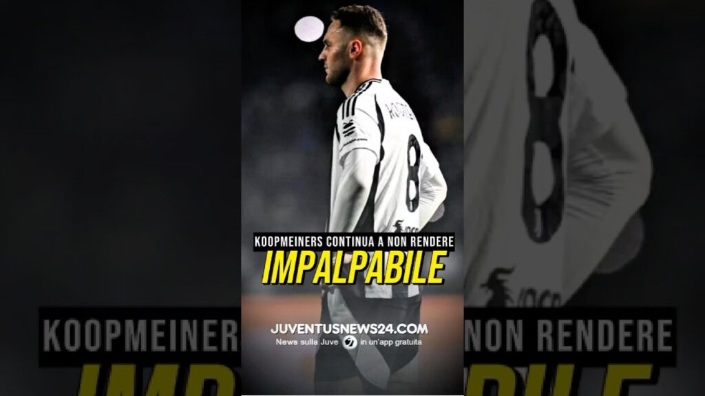 TUDOR CONFERMA IL “PERIODO NON BUONO” DI KOOPMEINERS #juve #juventusnews24