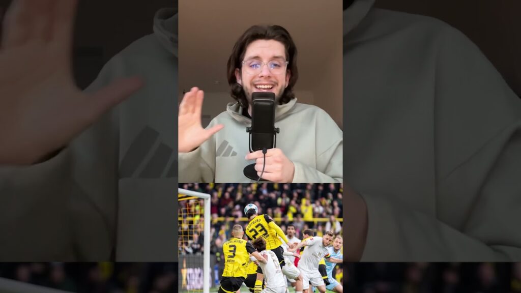 Schlotterbeck als Eckballschütze?🤯⚽️ #bundesliga