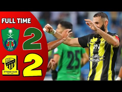 GOALS & HIGHLIGHT: Al ahly Vs Al Ittihad (2-2) | Karim Benzema