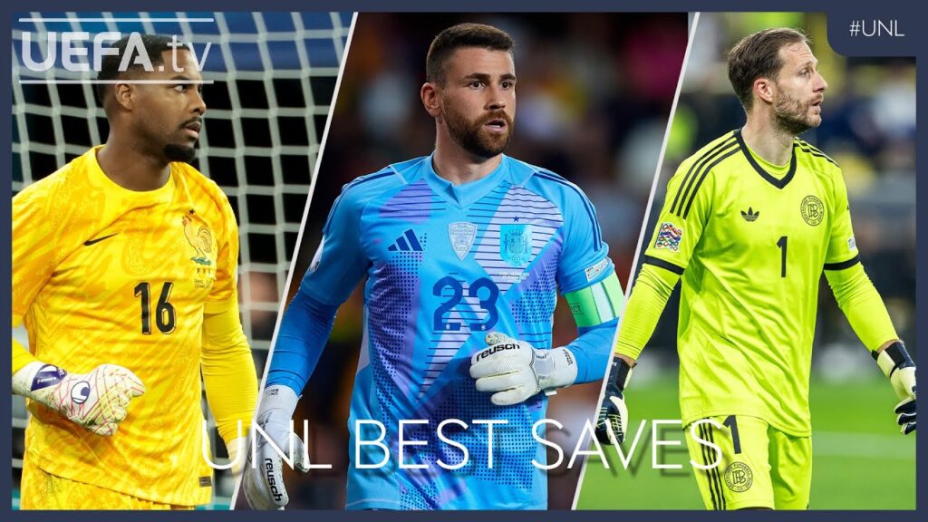 MAIGNAN, SIMÓN, BAUMANN | GREAT Nations League Saves Quarter-Finals MAIGNAN, SIMÓN, BAUMANN | GREAT Nations League Saves Quarter-Finals