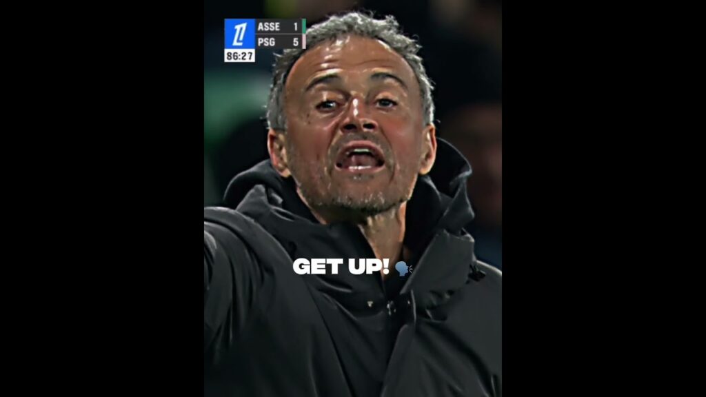 No excuses for Luis Enrique 🗣️ #PSG #LuisEnrique #doue #edit #trend