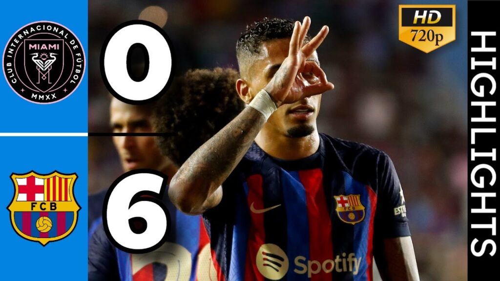 Inter Miami vs Barcelona 0-6 | International friendly – All Highlights & Goals Inter Miami vs Barcelona 0-6 | International friendly - All Highlights & Goals