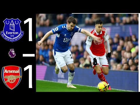 EVERTON 1-1 ARSENAL Live!