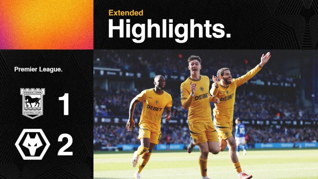 Second half comeback! Ipswich Town 1-2 Wolves | Extended highlights