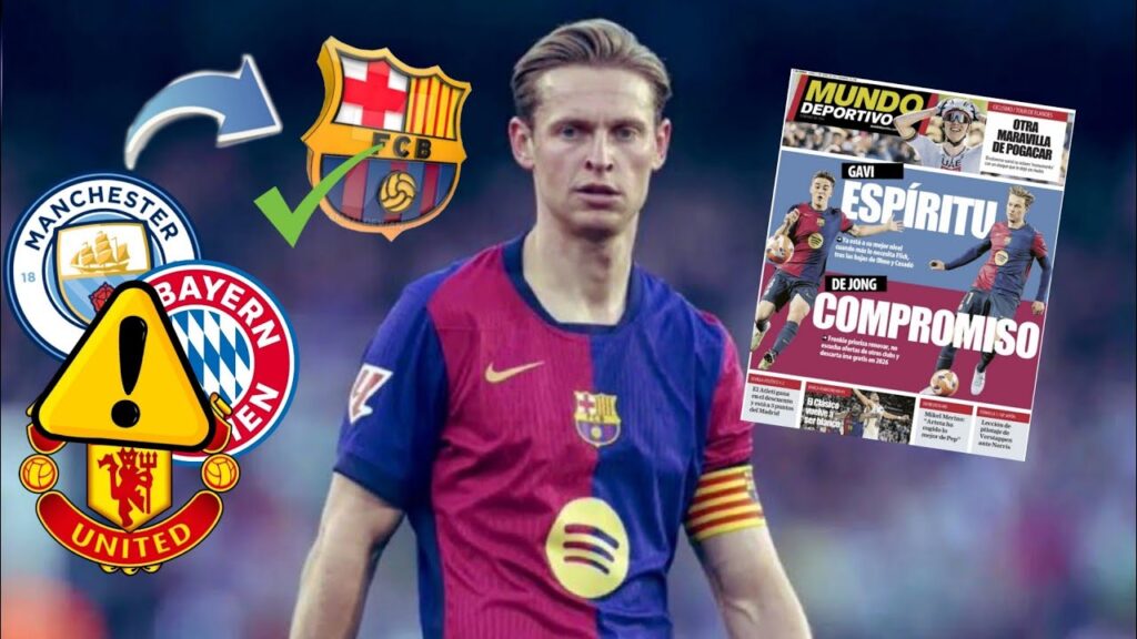 Frenkie de Jong à faire priorité Barcelone