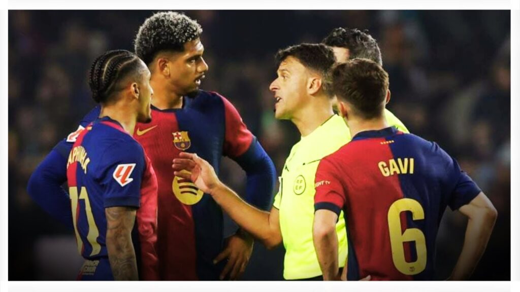 GIL MANZANO 'TRUCÓ' EL ACTA DEL BARÇA   BETIS, RAPHINHA SE IBA A LLEVAR UNA SANCIÓN GRAVE