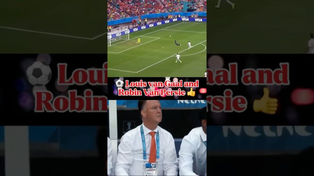 ⚽️Louis Van Gaal and Robin Van Persie''#fyp #fifa #robinvanpersie #football