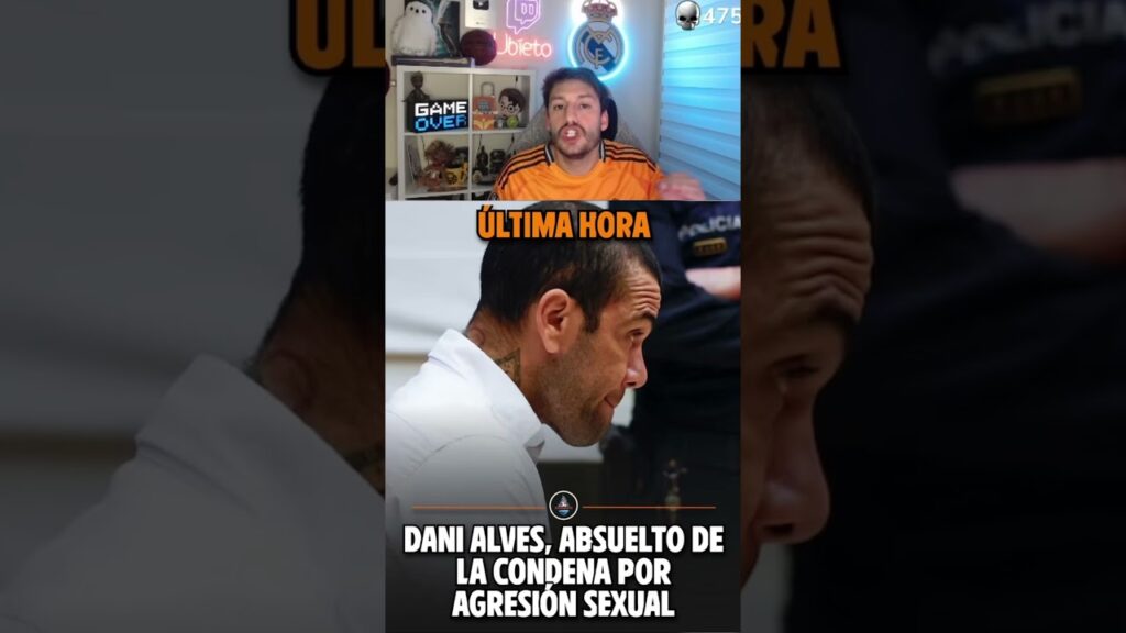 Dani Alves Absuelto #futbol #danialves #ubietoo #shortsvideo