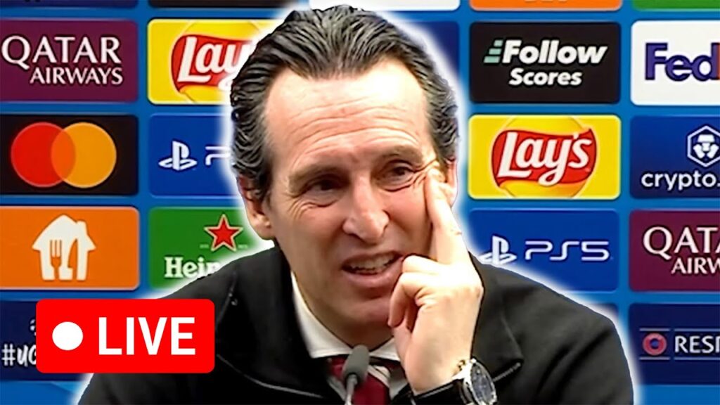 🔴 LIVE | Unai Emery and Youri Tielemans pre-match press conference | PSG v Aston Villa