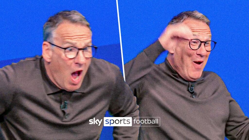 Paul Merson left stunned by *THAT* Declan Rice free-kick against Real Madrid! 🔥