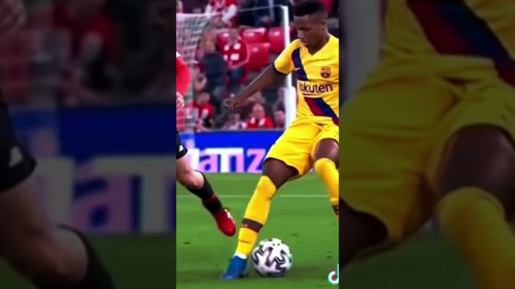 ANSU FATI YANG MALANG #football #championsleague