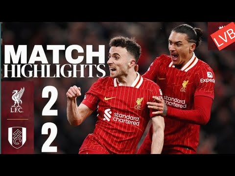 💥Gakpo and jota Liverpool vs Fulham helight