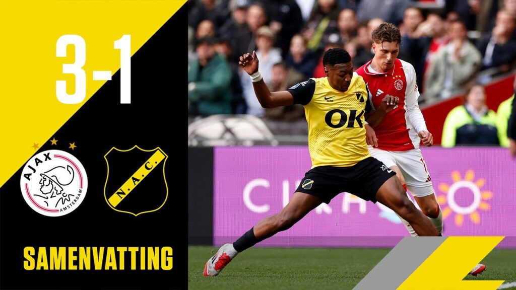 SAMENVATTING | Ajax - NAC | 3-1 | 2024/2025