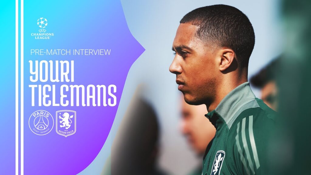 "We want to make a name for ourselves" | PRE-MATCH INTERVIEW | Youri Tielemans on PSG Clash