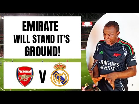 ARSENAL vs REAL MADRID | Emirates Will Stand It's Ground!... Martins #arsenal #championsleague