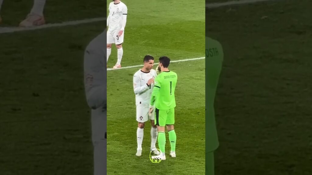 Ronaldo 🤝 Diogo Costa