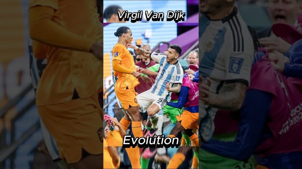 The evolution of Virgil Van Dijk  🐂  #virgilvandijk #liverpool #evolution