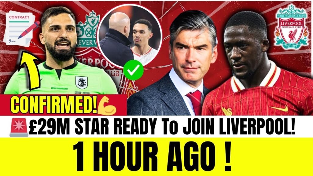 🚨£29M STAR READY To JOIN LIVERPOOL!🔴 NEW KONATE FOUND💥INJURY BOOST For TRENT & SLOT CONFIRMED!💪