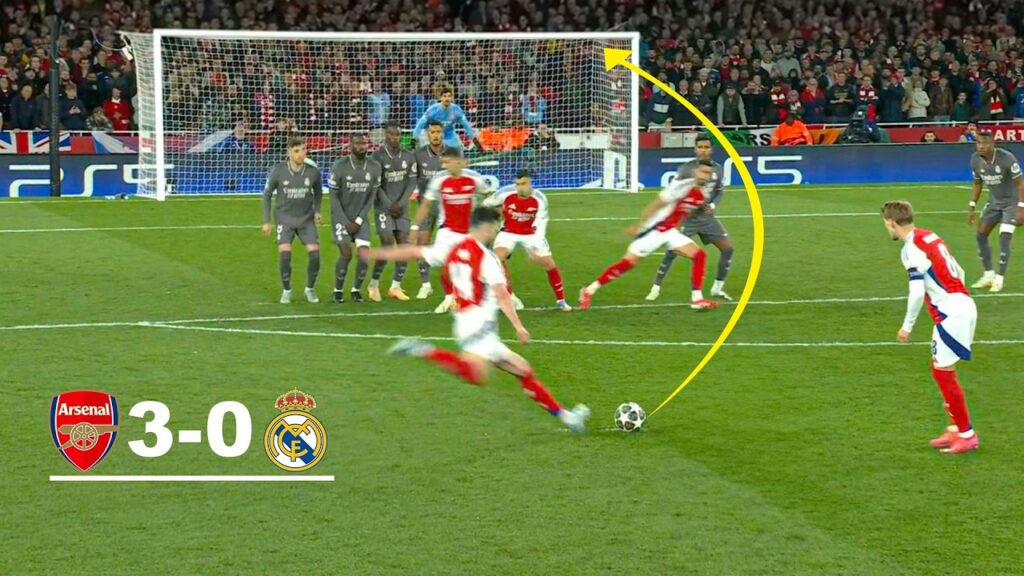 Declan Rice Just DESTROYED Real Madrid With 2 INSANE Free Kick Goals