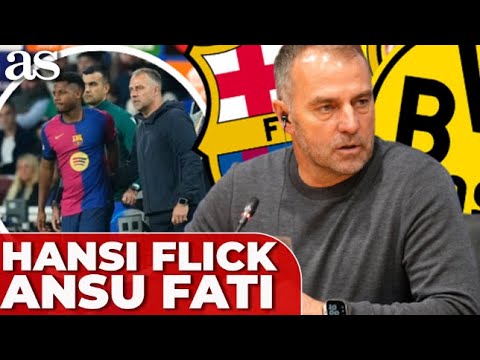 El motivo que llevó a FLICK a meter a ANSU FATI en el FC BARCELONA 4 - DORTMUND 0 | CHAMPIONS