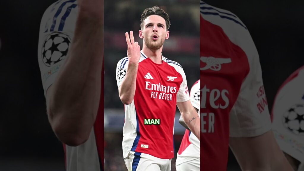 Declan Rice reveals what Bukayo Saka said to him before his first free-kick goal against Real