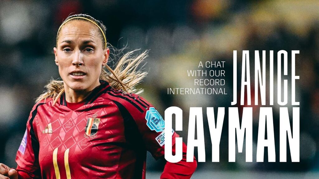 A nice chat with our record international Janice Cayman | #REDFLAMES