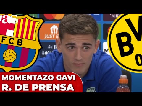 El 'MOMENTAZO' de GAVI en RUEDA DE PRENSA contra sus haters: "NO TIENEN NI P*** IDEA"