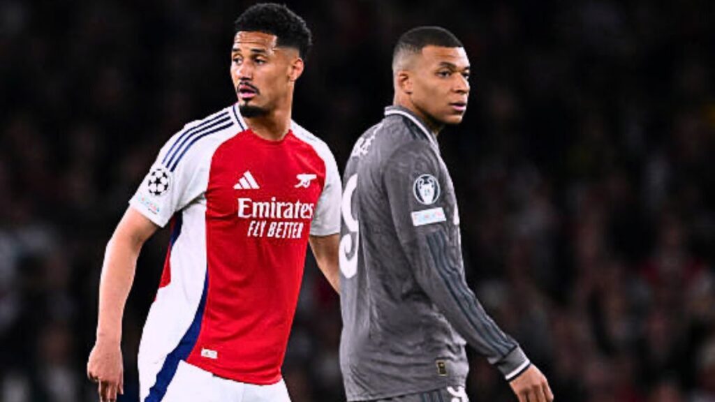 William Saliba Vs Mbappe, Real Madrid (08/04/25)🔥