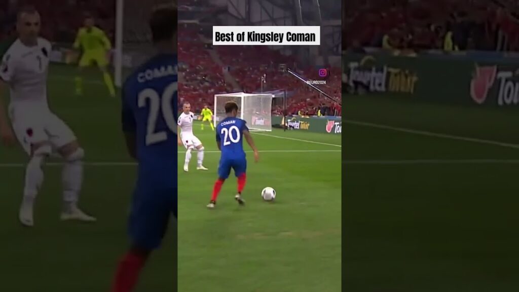 Touch line nutmeg by Kingsley Coman #soccersuccess #soccer #shortsviral #shirtsfeed
