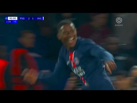 Nuno Mendes Goal,PSG vs Aston Villa(3-1) All Goals and Extended Highlights