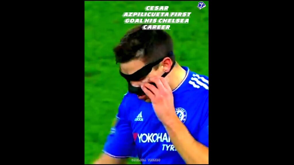 Have you ever wonder how Cesar Azpilicueta score his first Chelsea goal #cfc #chelsea