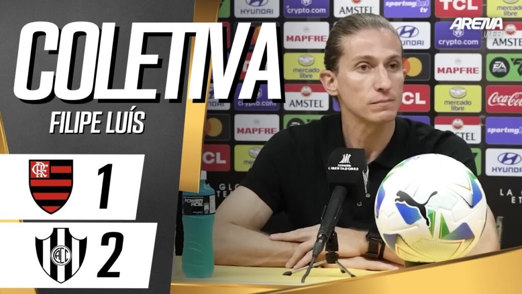 COLETIVA FILIPE LUÍS | COM IMAGENS | Flamengo x Central Córdoba - Libertadores 2025