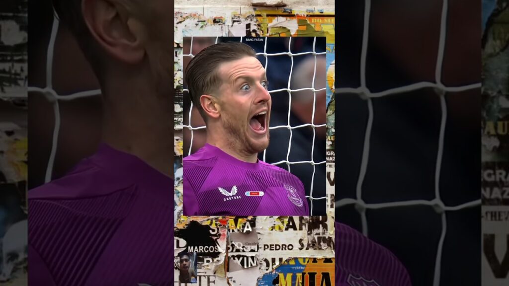 Jordan Pickford reads Haaland penalty 😵