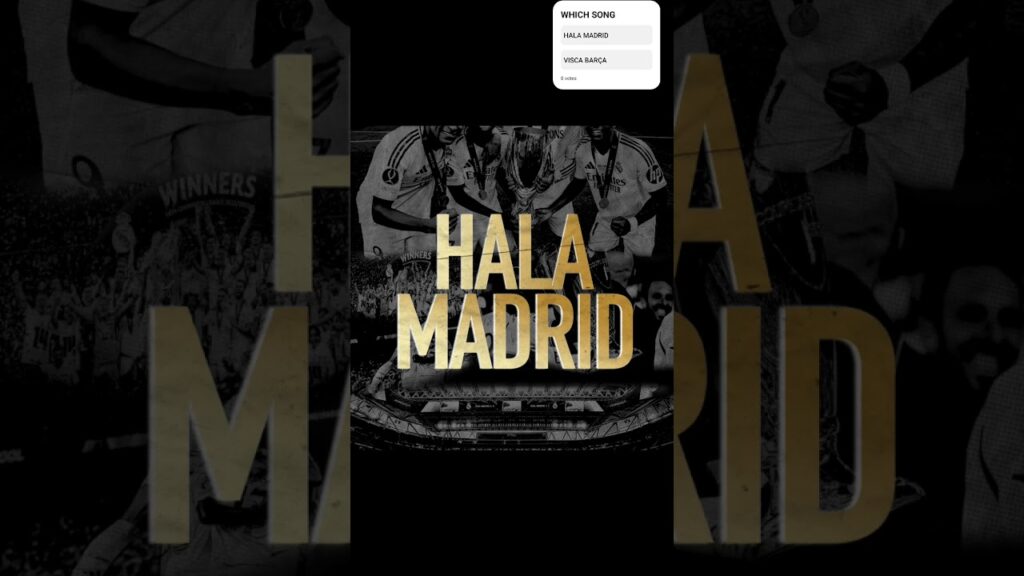 #barcelona #halamadrid #realmadridsoccer #madrid #song #footballsong #camavinga